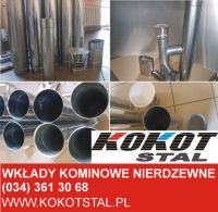 Wkłady kominowe nierdzewne